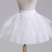 wedding accessories kids girls petticoat vestido longo ball gown crinoline skirt petticoats in stock