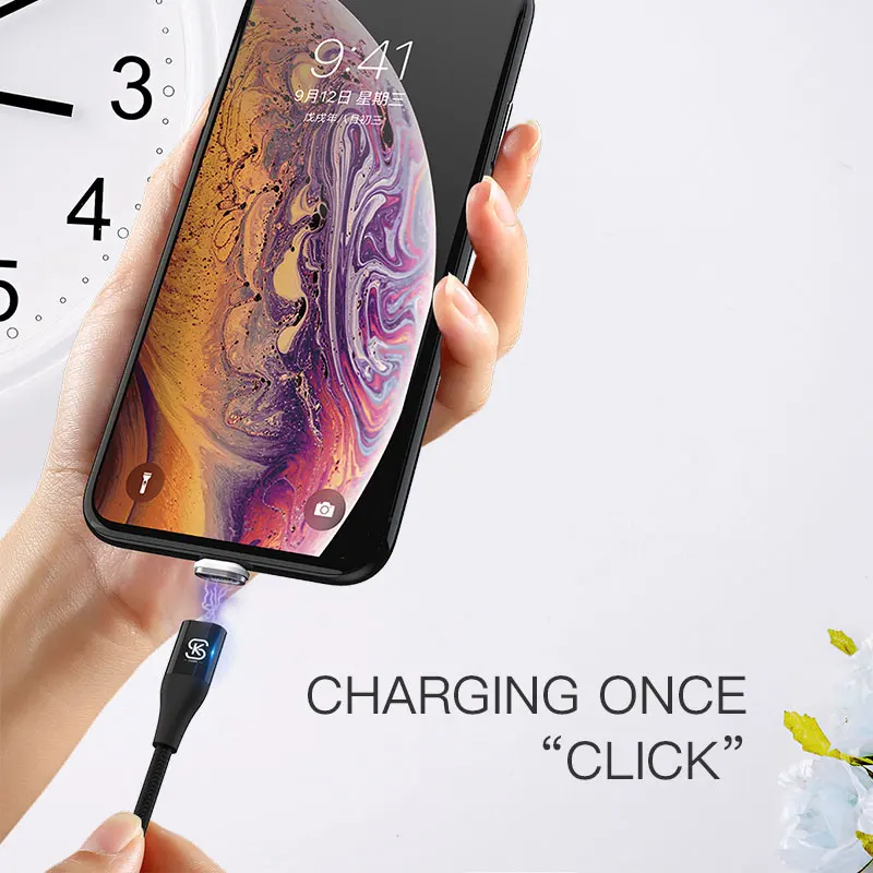 18 Вт PD Магнитный кабель для быстрой зарядки iPhone 11 Pro Max Xs Xr usb type C X 8 7 Plus зарядное