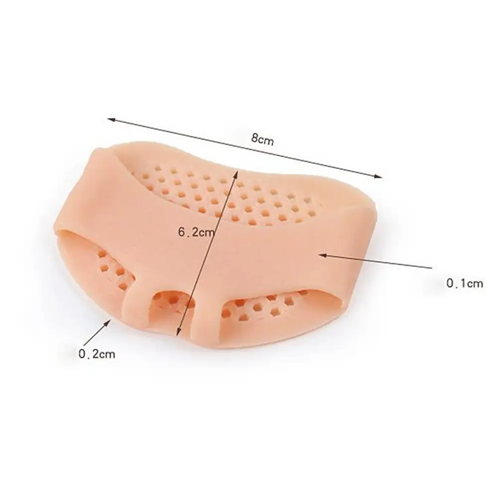 2 пары силиконовые накладки на переднюю часть стопы|Инструмент для ухода за