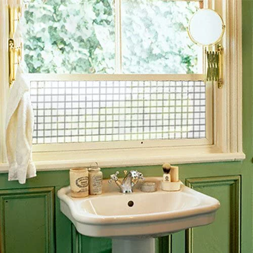 Квадратная самоклеящаяся зеркальная пленка для окон защитные виниловые