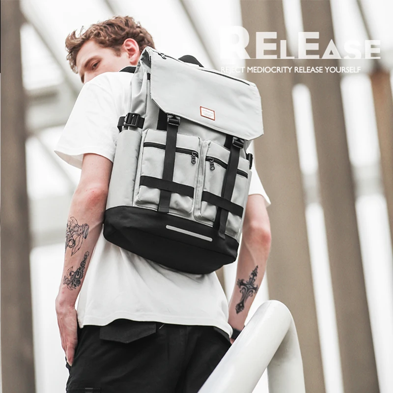 

Brand New Skateboard Backpack Bag USB Charging Duffel Bag Mens And Womens Travel Computer Bag Longboard Bag