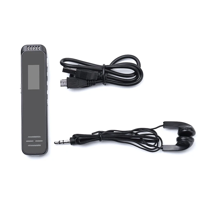 2020New цифровой Аудио Диктофон USB LCD диктофон флэш накопитель до 8 Гб для интервью с