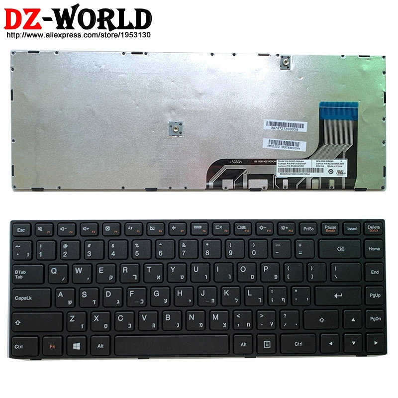 Новая Оригинальная клавиатура для ноутбука Lenovo Ideapad 100-14IBY Series 5N20H47055 5N20J30727 |