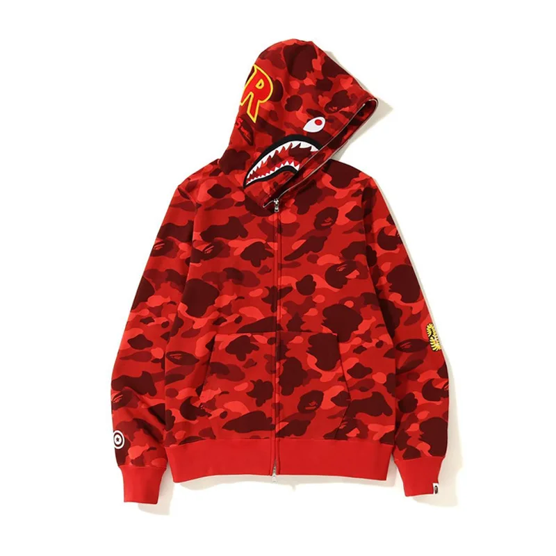 

Sweatshirts Harajuku Tracksuit Vintage Teenagers Casual Camouflage Printed Loose Hooded Men Clothing