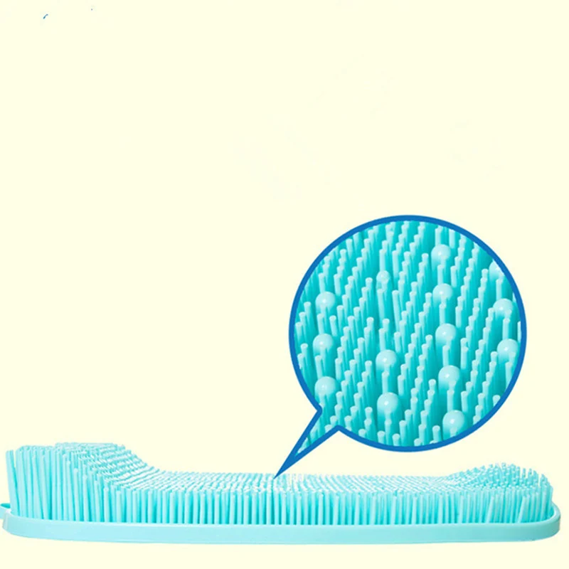 Силиконовая Ванна Душ массажные тапочки для ног обувь ванны щетка и пемза