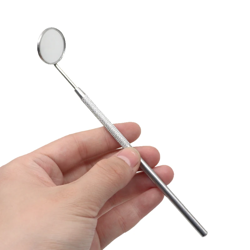 1 шт. стоматологическое зеркало из нержавеющей стали для ухода за полостью