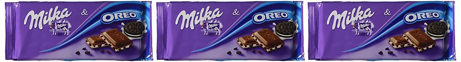 Молочный шоколад Milka Oreo Alpine 3 5 унции 2 шт. в упаковке|Принадлежности| |