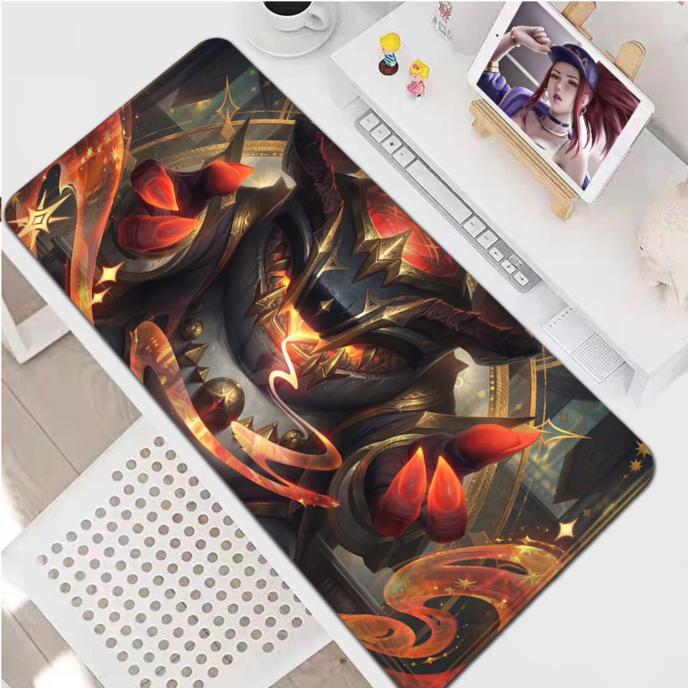 

Funny League of Legends Tahm Kench Mouse Pad PC Laptop Gamer Mousepad Anime Antislip Mat Keyboard Desk Mat For OverwatchCS GO