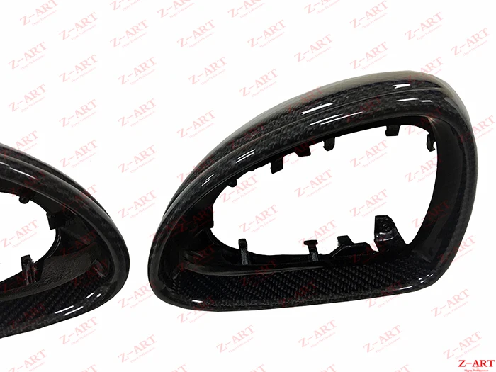 Z ART сменная Крышка для зеркала из углеродного волокна Porsche Boxter Cayman циркониевого