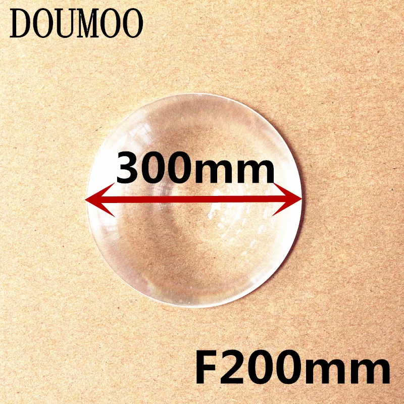 long Focal length 200mm Fresnel lens Diameter 300mm big size Round Lens thickness 2mm circle for DIY Free shipping | Инструменты