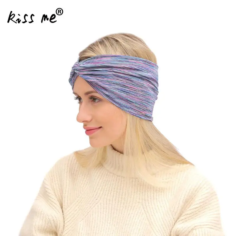 Головные повязки для йоги полиэстер лента волос 2019 модная впитывает пот унисекс