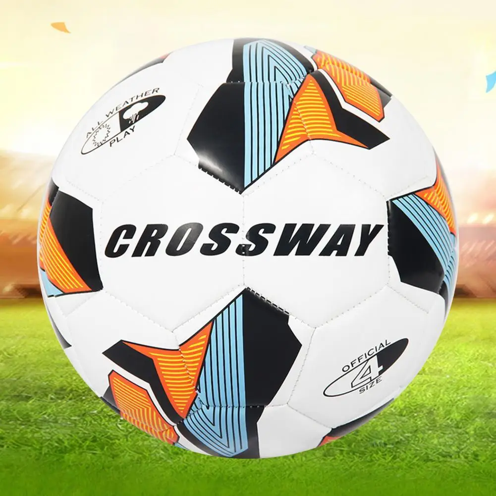 

Crossway Game Football Waterproof Indeformable Soft No.4 Kids Mini Competition Football for Students