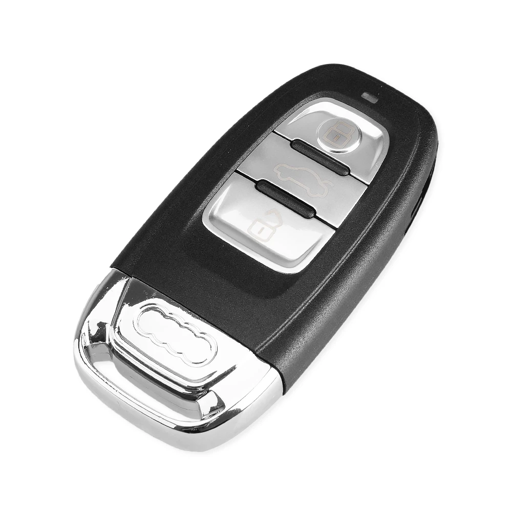 KEYYOU Cut/Uncut Key Blade Car Remote Smart Shell для Audi A4/S4/A5/S5/Q5 2007 2008 2009 2010 2011 2012 2013 2014 2015 2016|Ключ от