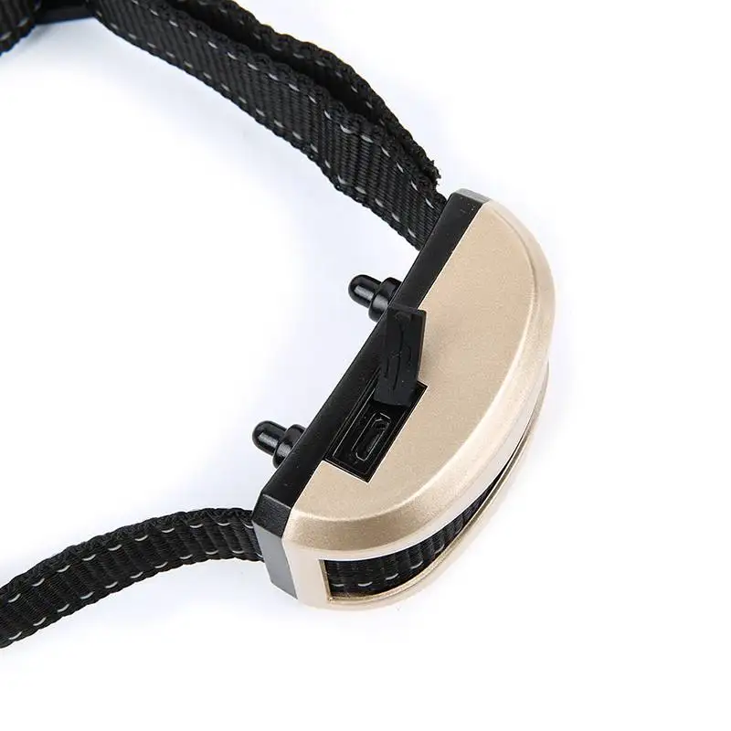 

Dog Anti Bark Collar Pet Dog Bark Stop Collar No Bark Waterproof Rechargeable Sound Shock Vibration Dog Pet Training Collar