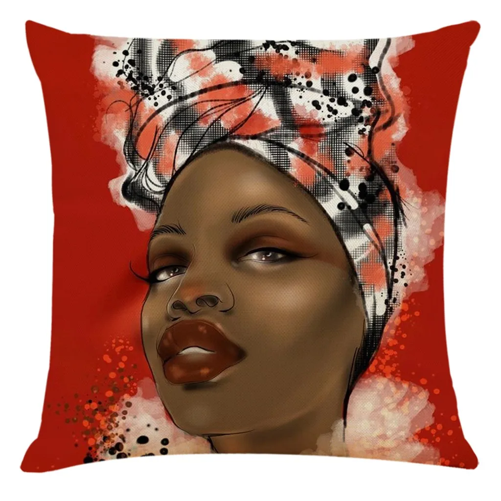 Наволочка для домашнего декора 18 дюймов наволочки в африканском стиле диванных