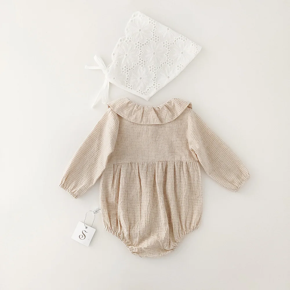 Комбинезоны для новорожденных весна 2020 детская одежда комбинезон девочек с