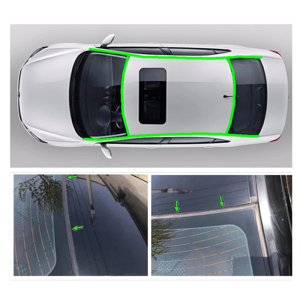 Автомобильная резиновая полоса для окон, уплотняющие полосы для края, авто крыша, уплотнитель лобового стекла, защитник уплотнителя, уплотнения звукоизоляции, аксессуары.