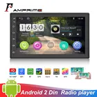 AMPrime Android двойной Din 7 ''HD 1080P 2.5D радио Кассетный плеер с Bluetooth WIFI GPS FM MirrorLink поддержка задней камеры