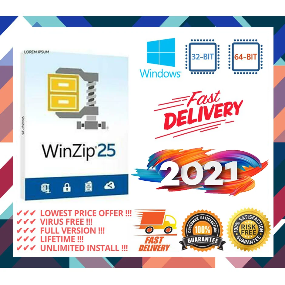 

Winzip 25 Pro 2021100% Delivery