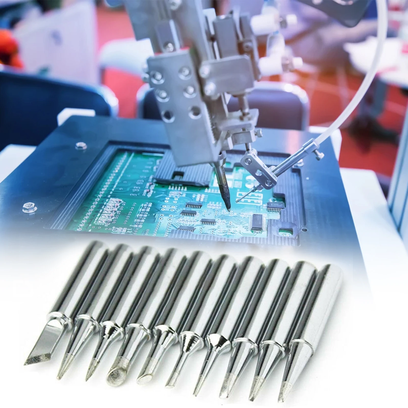 

10 шт. наконечники для паяльной отвертки, сменный наконечник для паяльной станции 900M-T, бессвинцовый инструмент