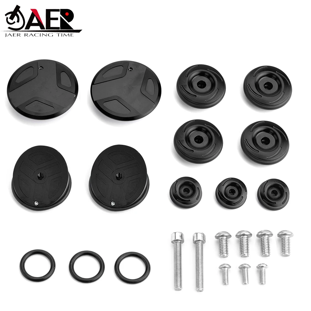 Декоративные заглушки JAER для отверстий рамы крышки BMW R1200GS LC 2013 2018 R1200 GS Adventure 2014