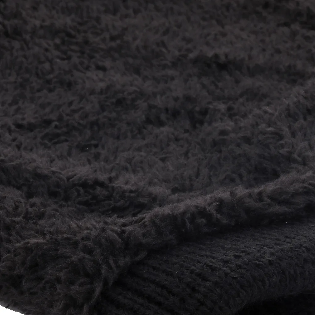 CRUOXIBB зимний двухслойный шейный Утеплитель для мужчин и женщин мягкая флисовая