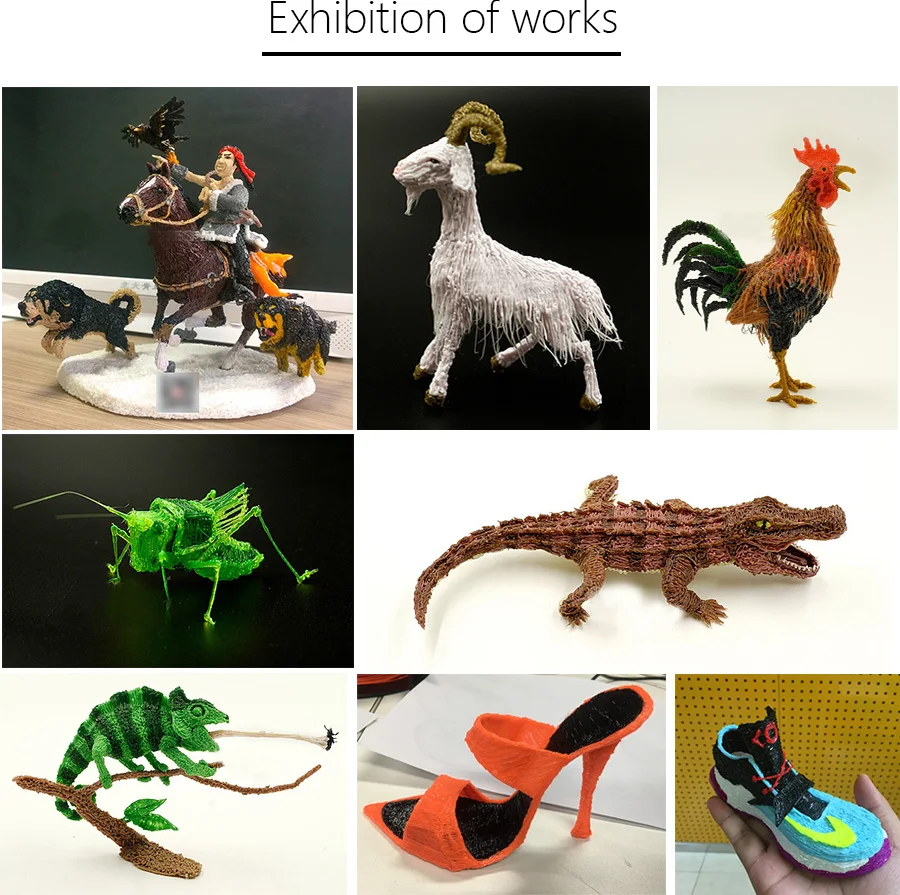 Милая 3d Ручка dinosa, 3d ручки с PLA нитью, 3d модель, креативная ручка для дудлера, детский подарок, 3d Рисунок, pen-3d, ручка для печати
