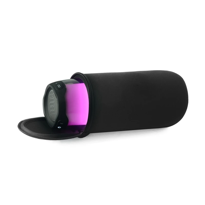 Travel Carry Bag Cylindrical Soft Cloth Storage Box Case For JBL Pulse4 Speaker | Электроника
