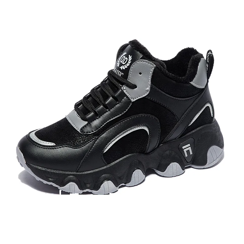 

Повседневная обувь, женская зимняя брендовая Вулканизированная обувь для женщин, сохраняющие тепло, удобные уличные кроссовки, Zapatillas Mujer, о...