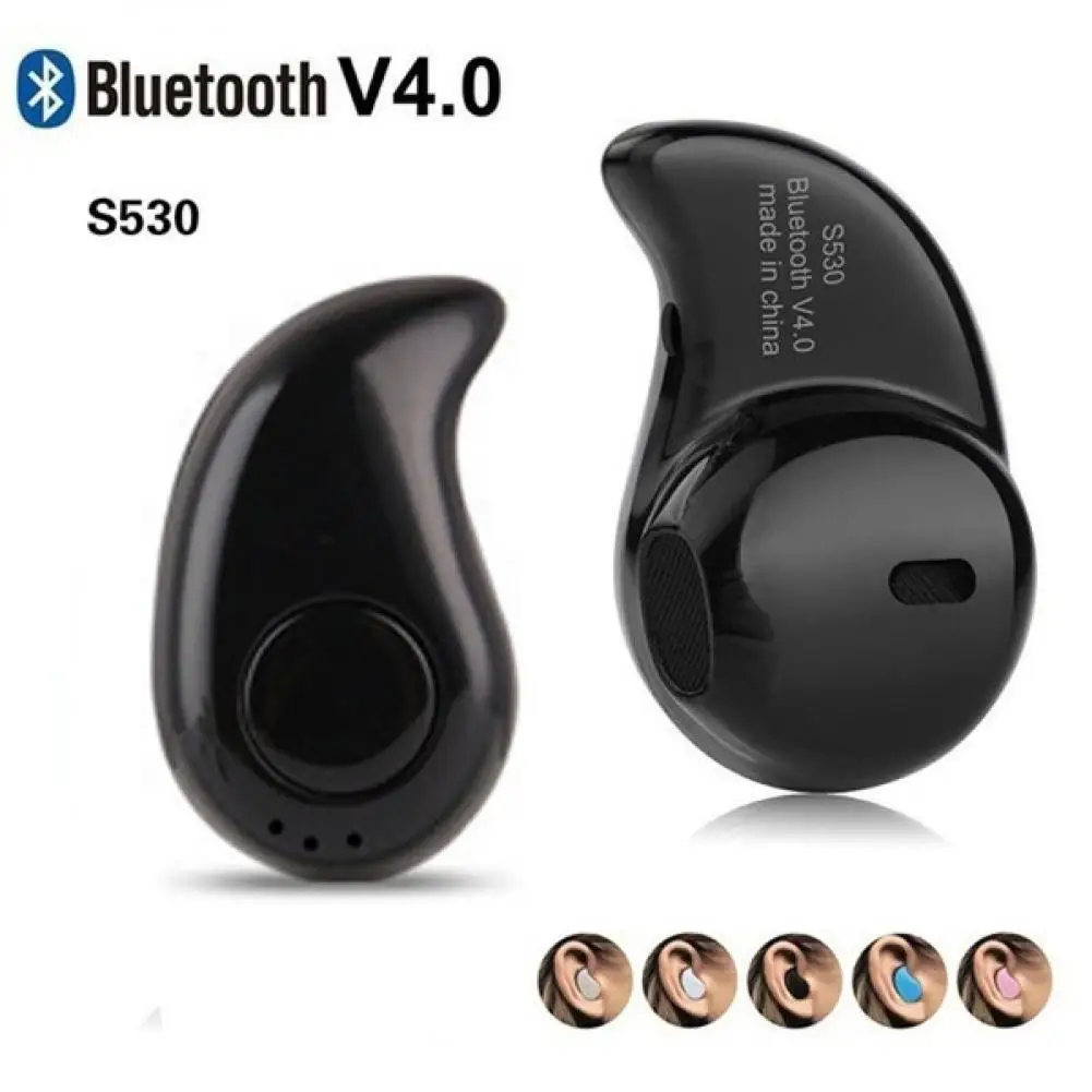 Miniauriculares inalámbricos S530, cascos con Bluetooth V4.1, reducción de ruido, manos libres,