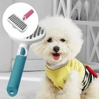 anti knotting safe long hair short hair grooming brush multifunctional pet grooming comb tilted comb teeth pet supplies