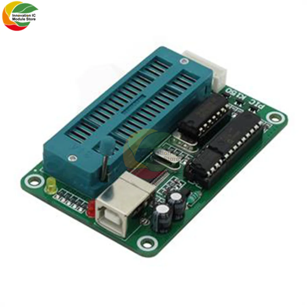 Программатор Ziqqucu PIC K150 ICSP автоматическое программирование USB макетная плата