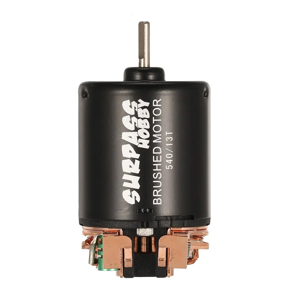 

40 13T 17T 21T 23T 27T 35T 45T 55T 80T Brushed Motor with 60A ESC 5V/2A BEC for 1/10 RC Off-road Racing Car Truck