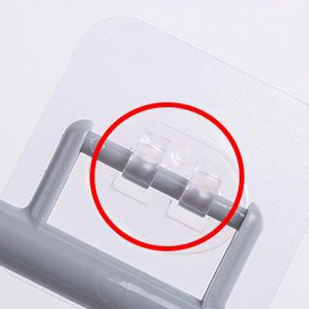 

Multi Function Kitchen Roll Paper Stand Without Punching With 180 Buckle Anti Falling Barb Design Stand