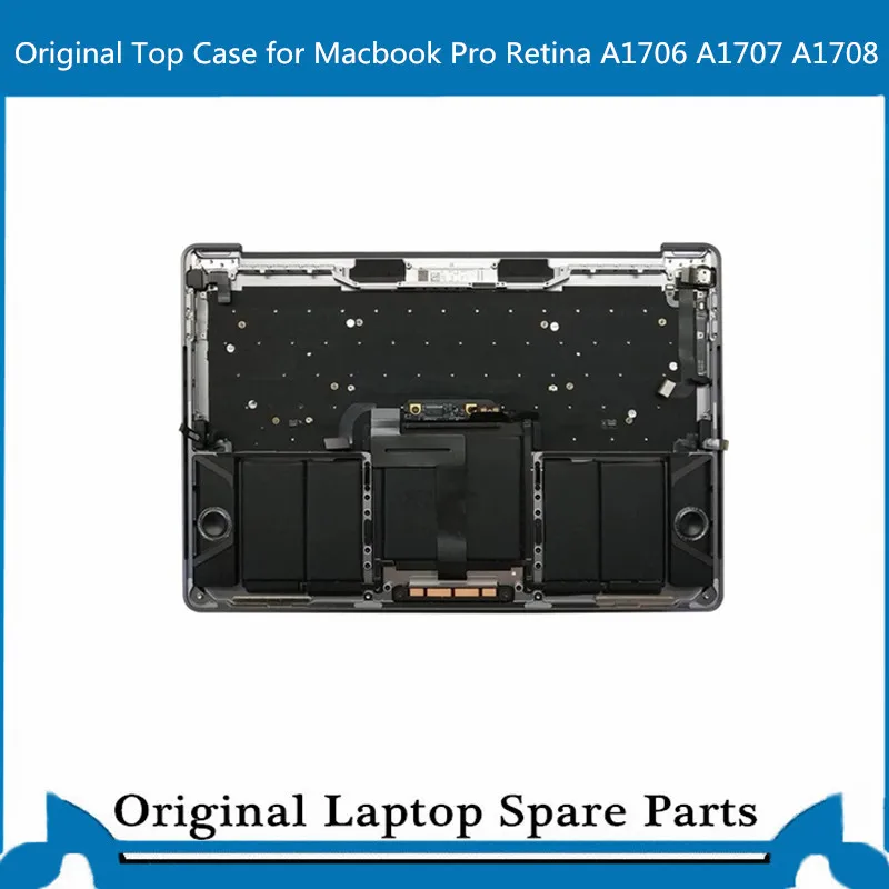Топ чехол с клавиатурой Touchbar трекпад батарея для Macbook Pro retina A1707 A1706 A1708 Упор для рук C чехол 13' 15'