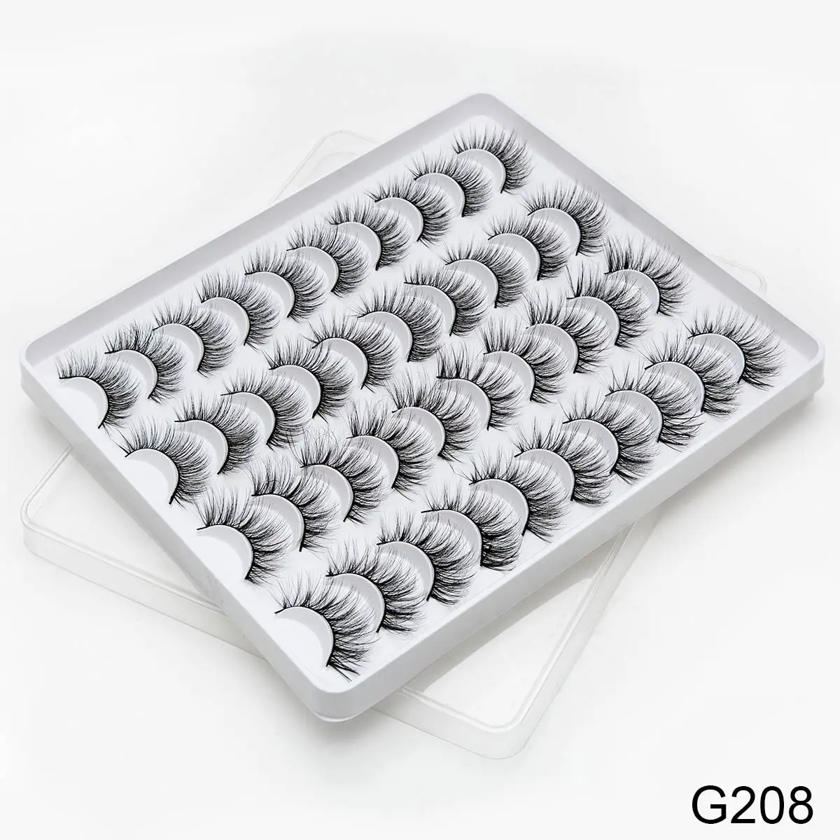 SEXYSHEEP 5/20 пар 3D норковые накладные ресницы натуральные длинные накладные ресницы Объемные Накладные ресницы Макияж Наращивание ресниц