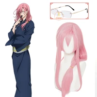 sk8 the infinity kaoru sakurayashiki cosplay long pink wig cherry blossom sun glasses heat resistant hair sk eight goggles adult