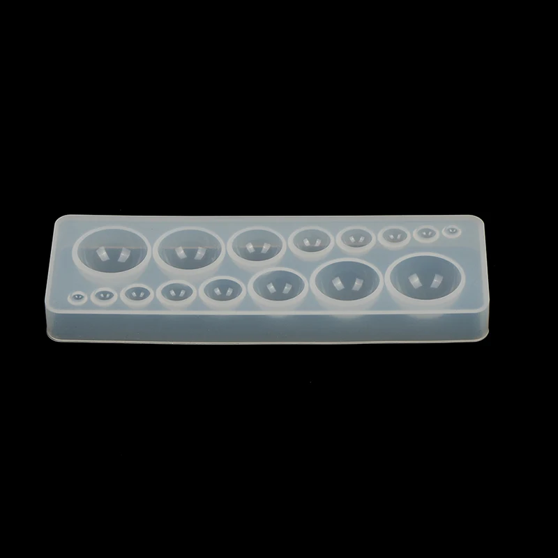 

1pc Silicone mold diy crystal epoxy resin molds round time stone handmade mold