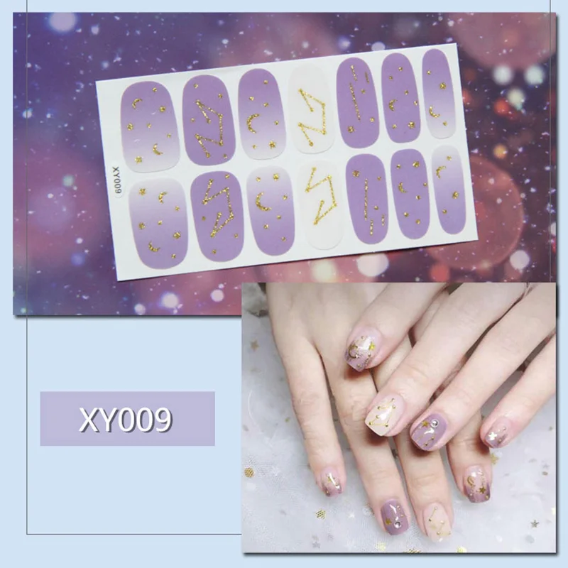 Лучшие наклейки для нейл-арта DIY декоративные Звезда Луна маникюрные аксессуары
