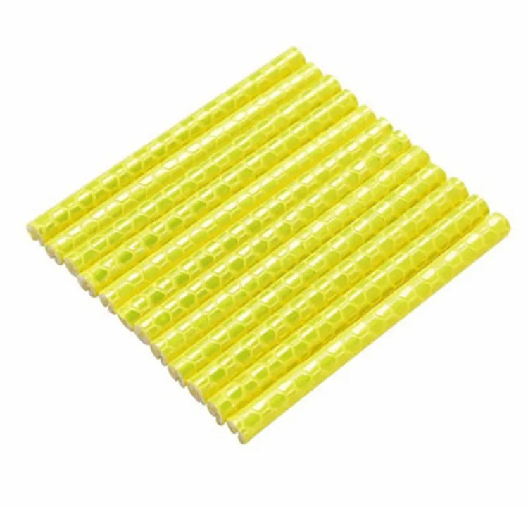 12 шт. отражатель света велосипеда для обода колеса клип трубка светоотражающие