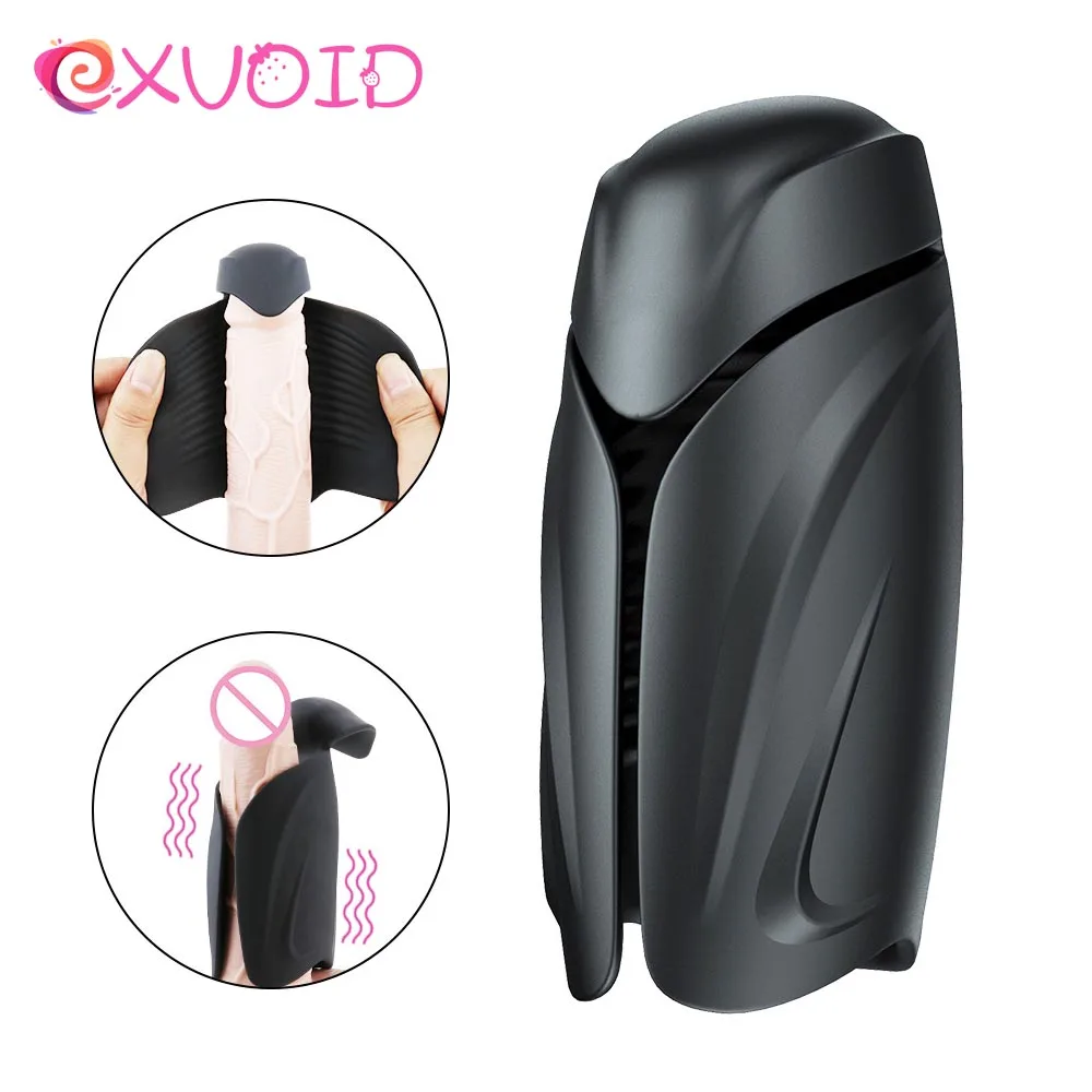 EXVOID 10 режимов силиконовый вибратор тренажер для пениса Задержка эякуляции секс