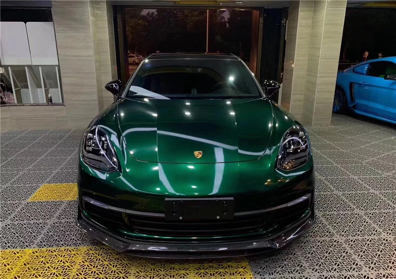 Для Porsche Panamera 971/ Turbo 2017 2018 2019 2020 диффузор переднего и заднего бампера из