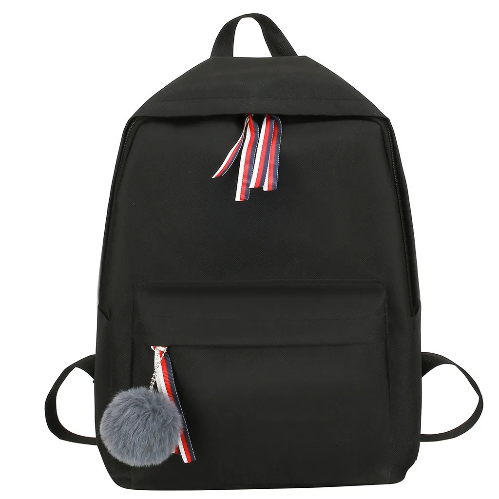 Новый водонепроницаемый нейлоновый рюкзак для женщин Модная студенческая