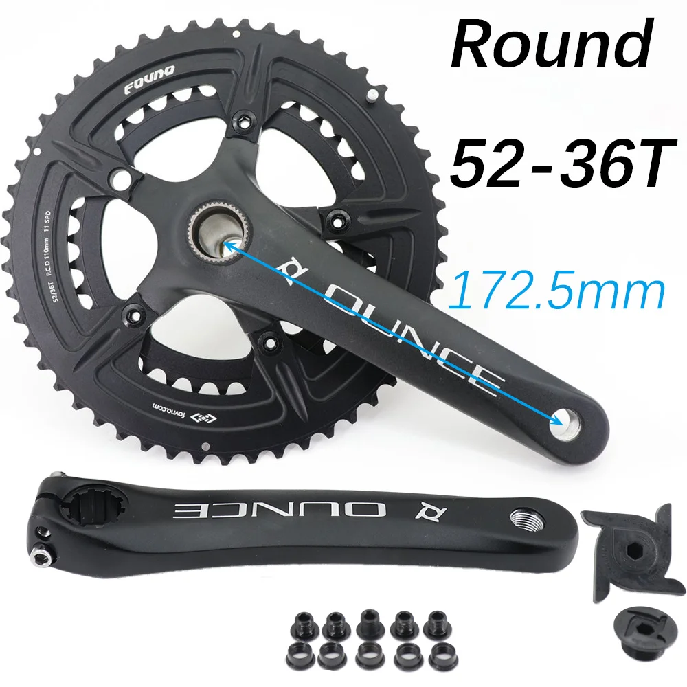 PROWHEEL дорожный велосипед диаметра окружности болтов (110BCD 170 мм 172 5 рукоятки унция
