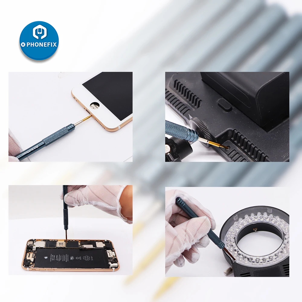 Прецизионная отвертка 0 8 1 2 Pentalobe T2 T3 T4 T5 T6 Y 5 6 крестообразная ручной инструмент