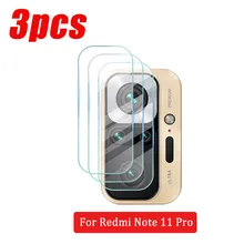 3PCS Camera Camera Lens Protection Glass for Redmi Note 10 11 Pro lens protector scratch proof film for Redmi note 11 10 s 4G 5G