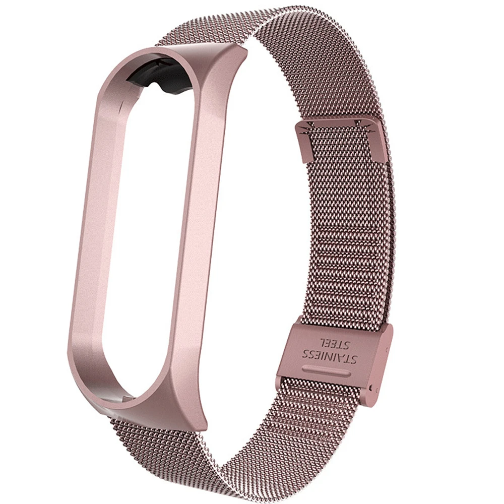 Eplacement часть для mi Band 4 3 Смарт-аксессуары для часов металлический ремешок браслет из нержавеющей стали Пряжка сменный ремешок для Xiao mi