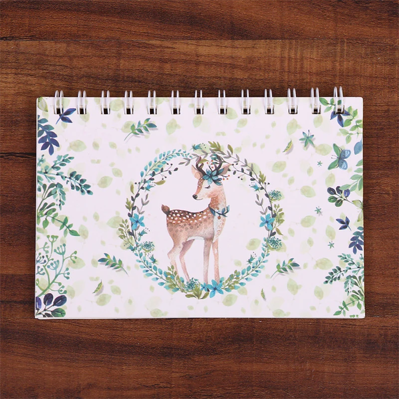 

2019 2020, Libreta Papelaria Note Book Libretas Y Cuadernos Deer Note Pad A5 Week Planner