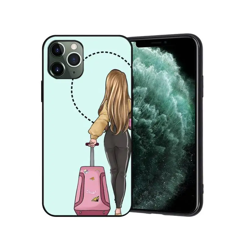 

Beautiful Girlfriend Back Phone Case For Iphone 11 PRO MAX X XS XR 6S 7 8 PLUS SE 2020 Cases Cover Designer Brand