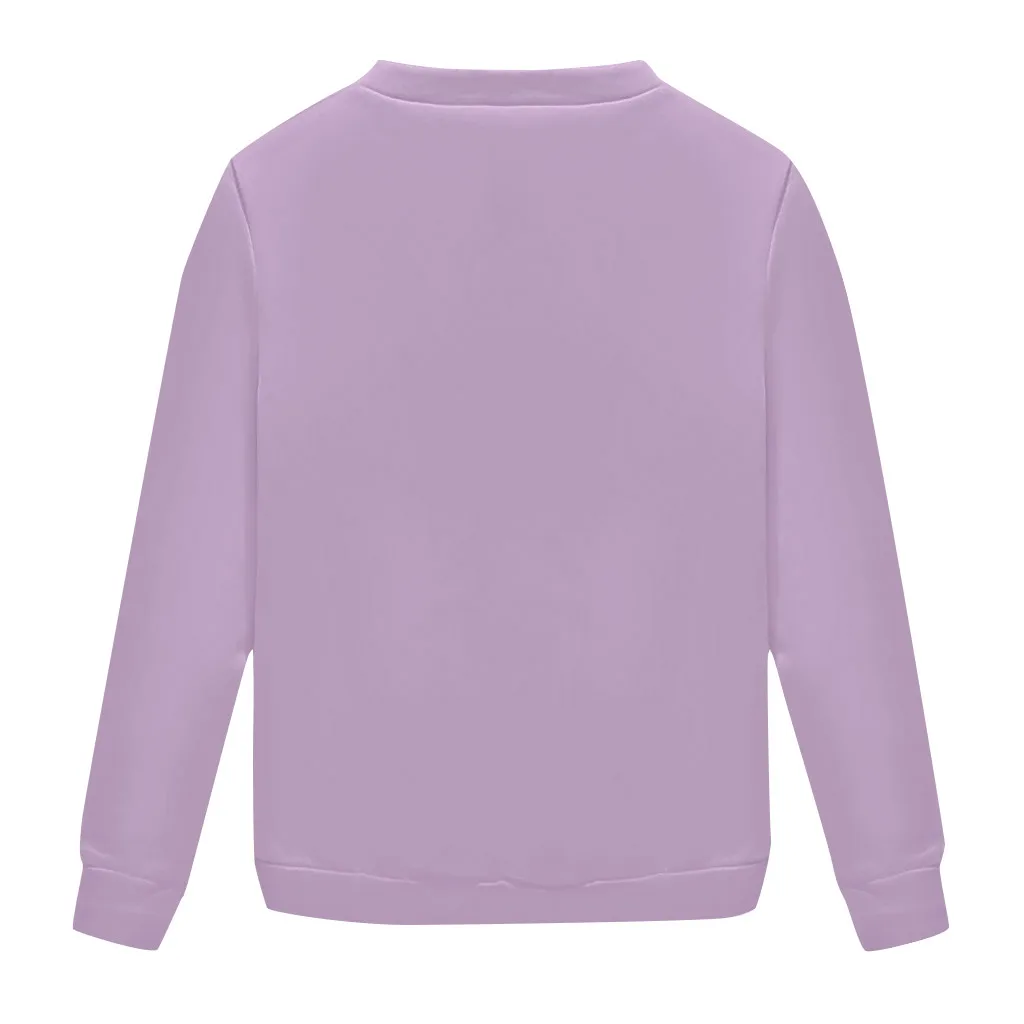 

2020 New Women Sweatshirts Pullover Hoodies Fashion Women's Casual Solid Sweatshirt Long Sleeve O-neck Blouse Tops Mujer
